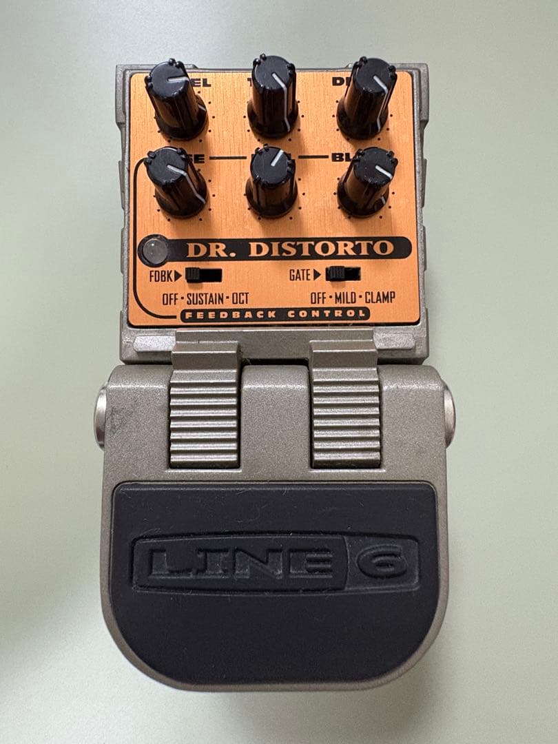 美品　Line 6 ToneCore Dr. Distorto Pedal 箱付