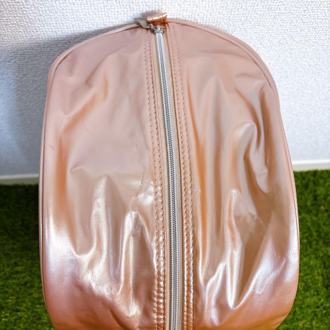 キャディバッグ　8.5型　5部割　adidas アディダス　ピンクゴールドカラー