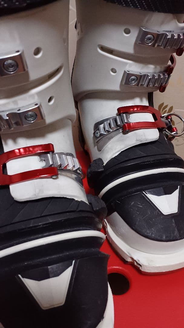 SCOTT テレマークスキー ブーツ ホワイト/ブラック/レッド