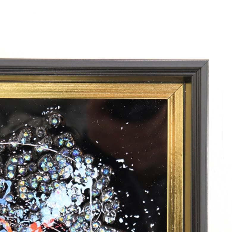 アートフレーム ファンキーキャット/猫 絵画 クリスタルピクチャー