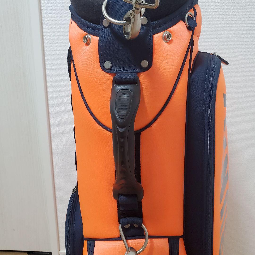 JACK BUNNY PEARLYGATES キャディバッグ オレンジ 美品