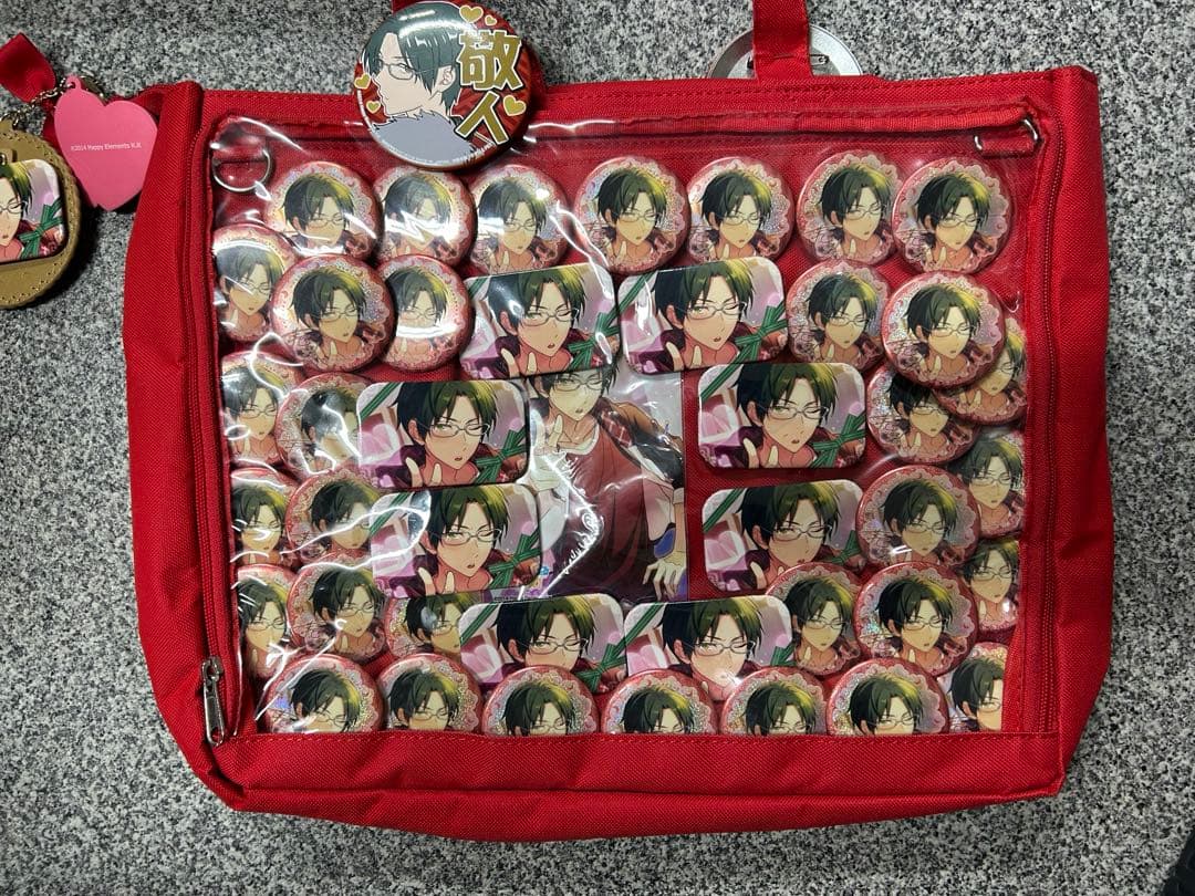 あんスタ あんさんぶるスターズ 蓮巳敬人 缶バッジ　ラバーストラップ