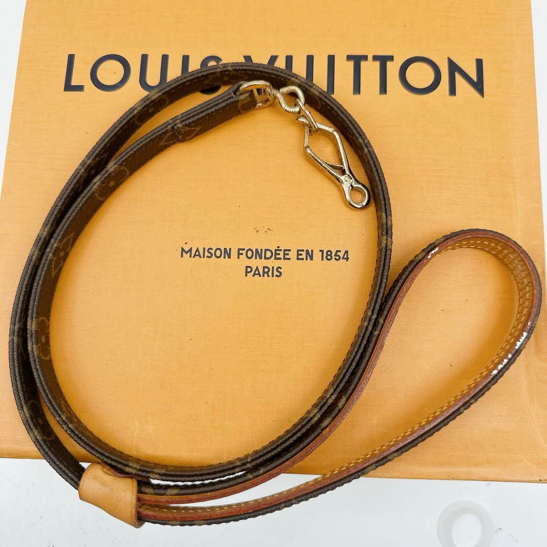 ルイヴィトン　モノグラム　レッスバクスター　犬用リード