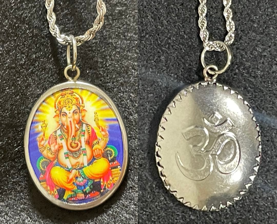 【新品】ハンドメイドオームペンダント　ガネーシャ　藤井風さん
