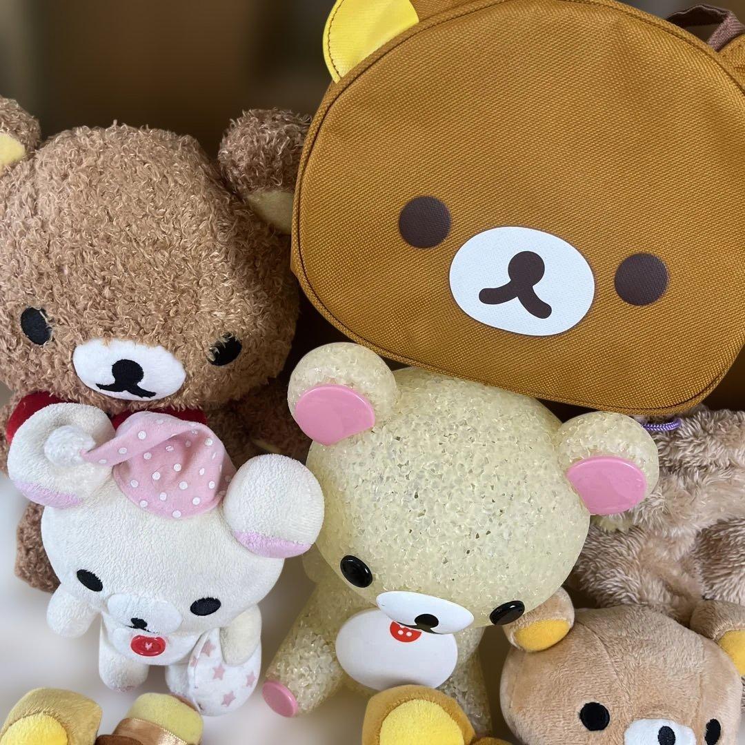 リラックマ　コリラックマ ぬいぐるみ　レトロ　まとめ売り　カバン　キーホルダー