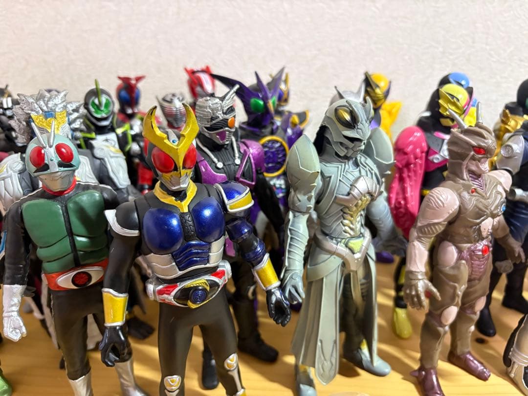 【まとめ売り】ライダーヒーローシリーズ　30体セット 仮面ライダー　ソフビ