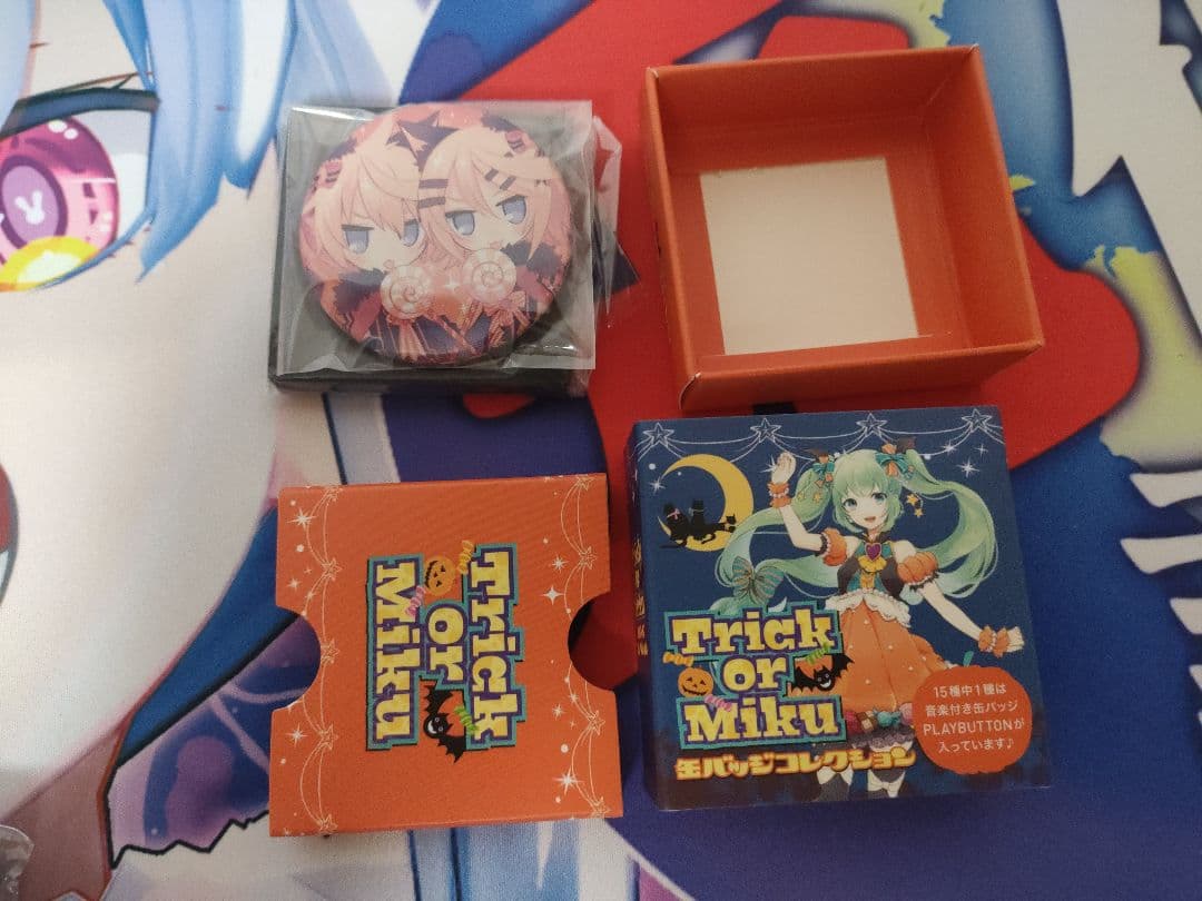 初音ミク マジカルハロウィン 缶バッジ 鏡音リン レン