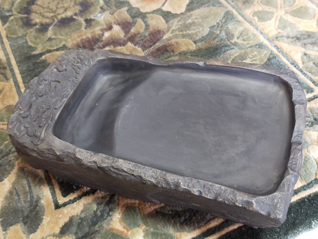 ♥端渓硯　梅花坑　5.9kg　４　端渓　硯　骨董品