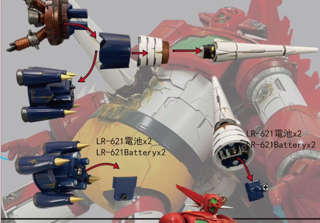 SKY X STUDIO *香港コミコン限定＊　真ゲッターロボ 合金フィギュア