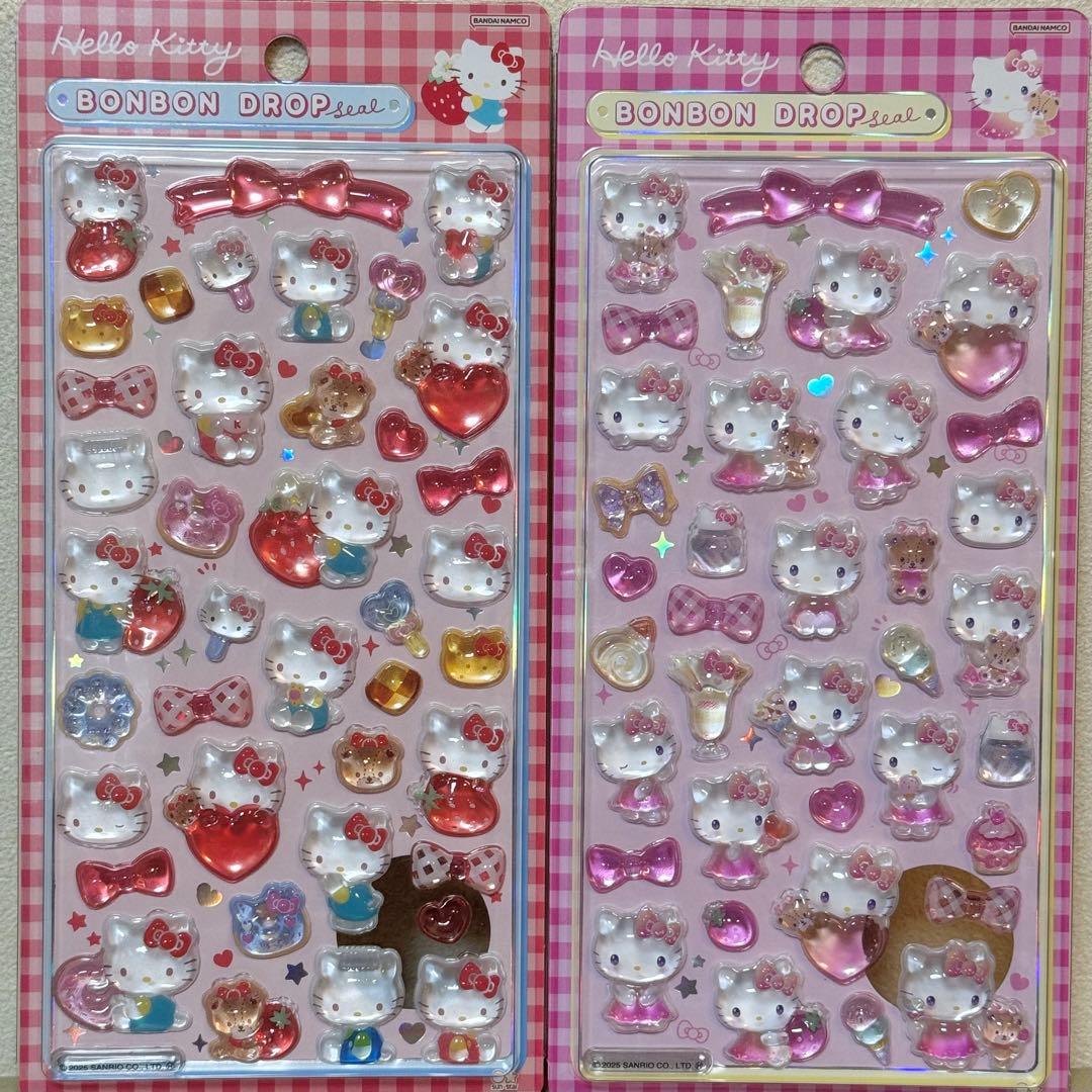 【正規品】ボンボンドロップシール❋サンリオ 第二弾❋コンプリートセット