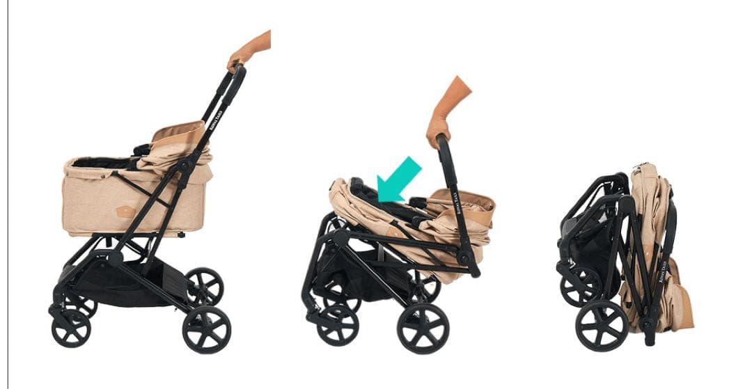 折りたたみペットカート　ロイヤルテイルズ フローレンス 正規品黒 レアオプション