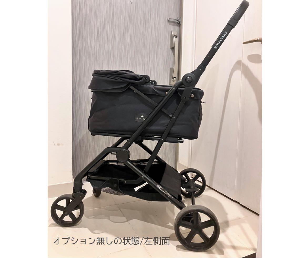 折りたたみペットカート　ロイヤルテイルズ フローレンス 正規品黒 レアオプション
