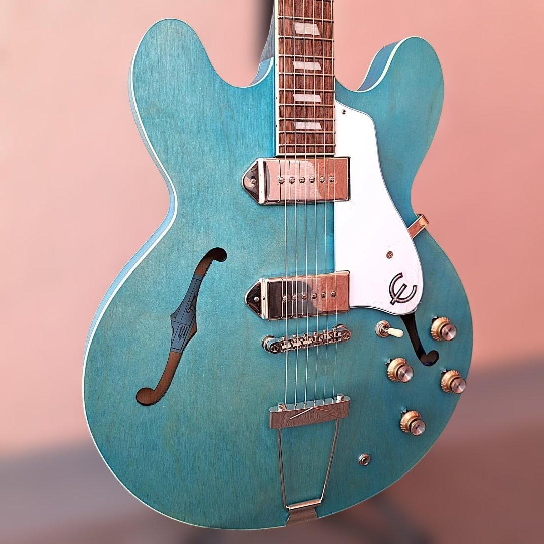 ■Epiphone casino Worn 新品同様 Blue Denim