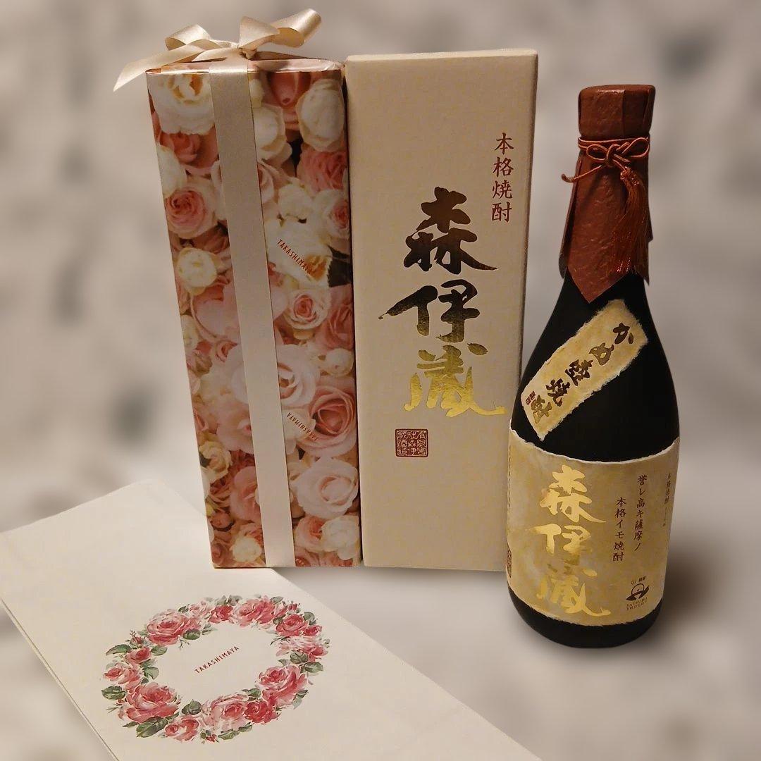 本格焼酎　森伊蔵　720ml　高島屋12月当選品　新品　未開封