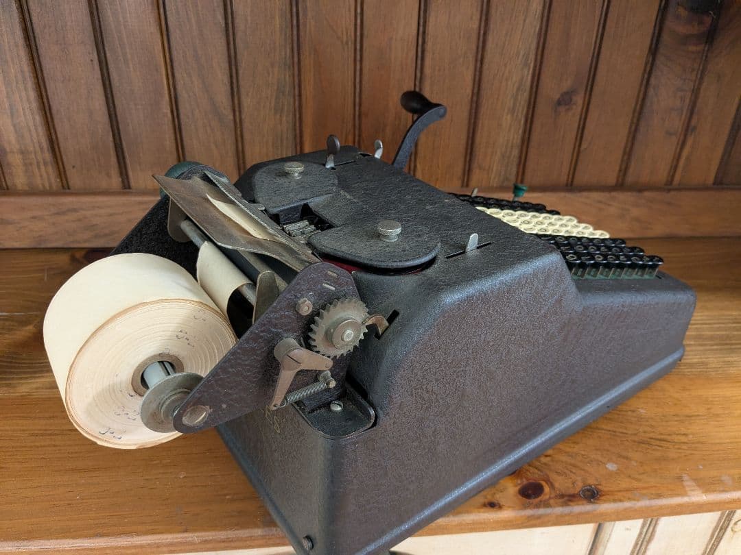 アメリカ　NY アンティーク　計算機　ALLEN WALES