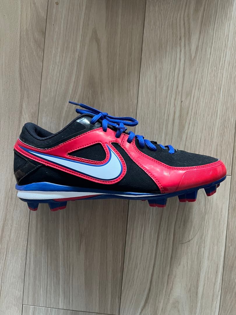 Nike スパイク　ブラック/レッド　26.0cm