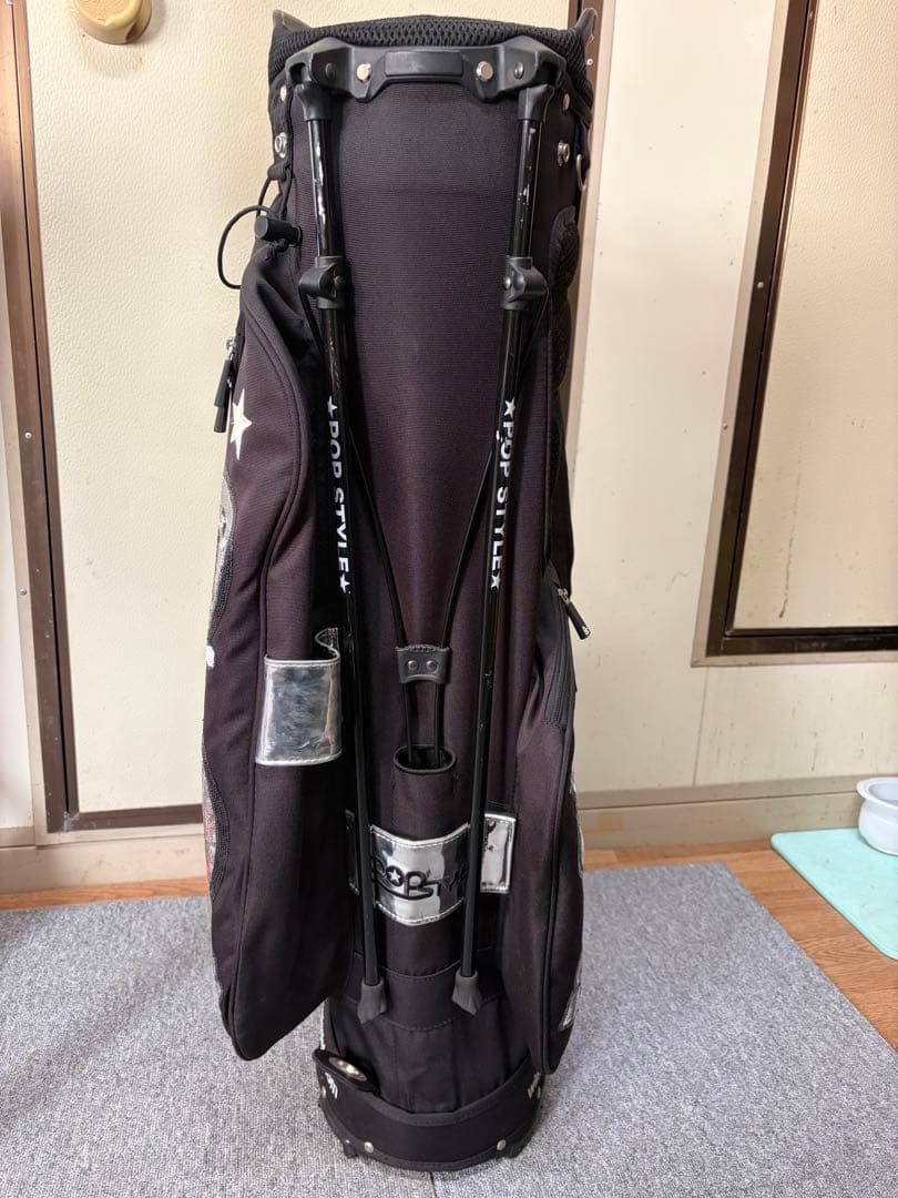 ウィンウィンスタイルGET BIRDIE キャディバッグ 黒
