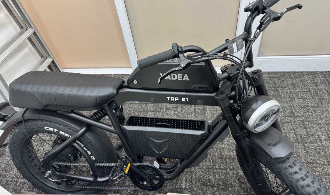 購入用　 Yadea TRP-01 電動アシスト自転車 ブラック