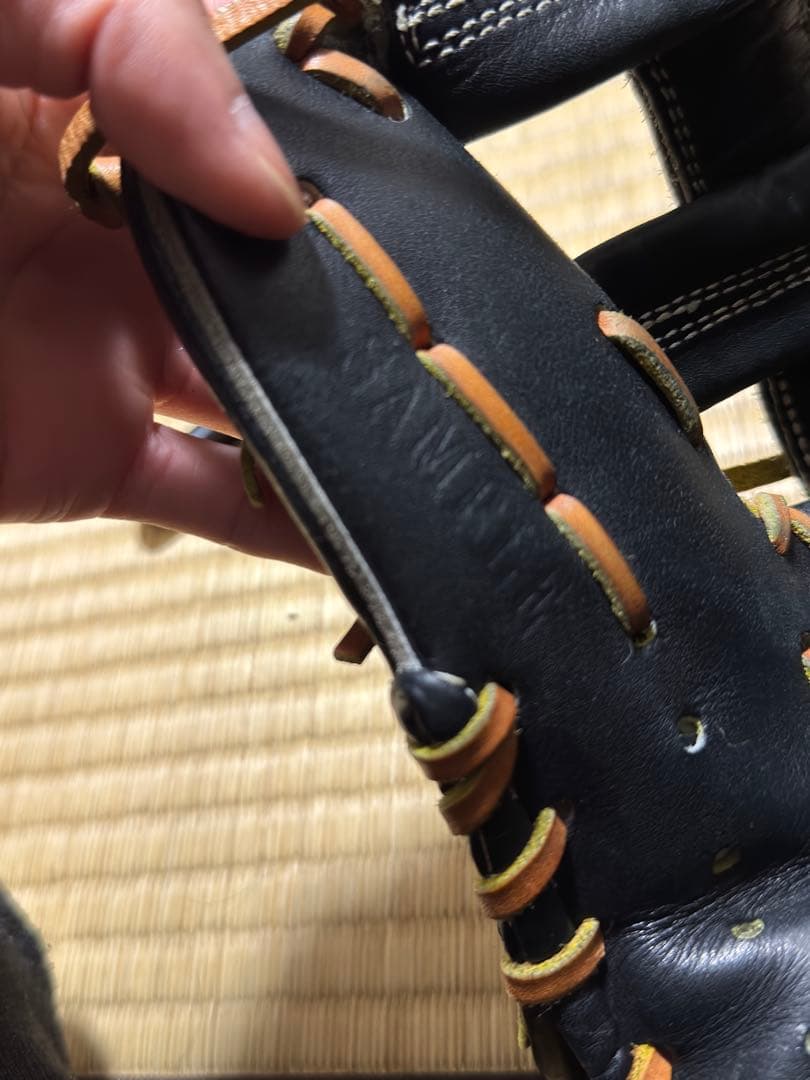 アトムズ硬式野球グローブ 黒