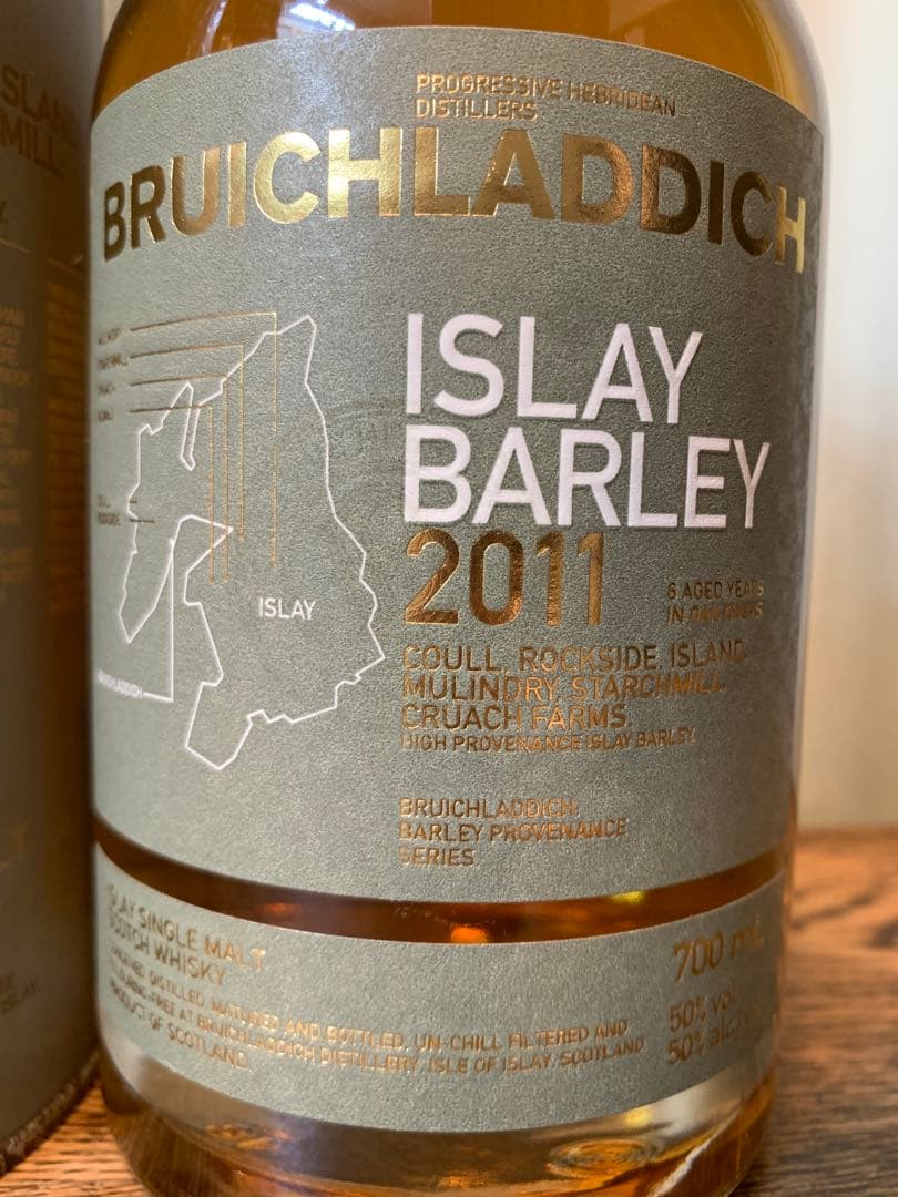 ブルックラディ アイラバーレイBRUICHLADDICH 2011