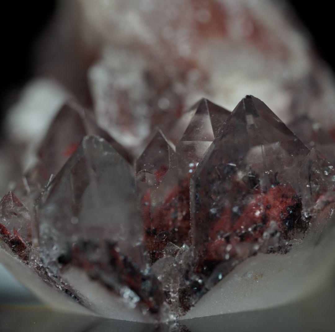 水晶 レッドファントム クラスター 原石