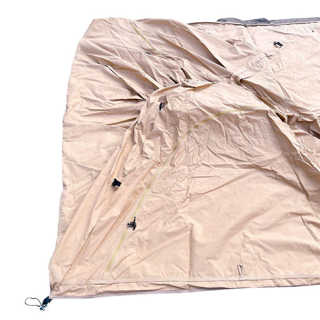 美品 ビジョンピークス TCルーテント 小型テント 3人用 カンガルー ベージュ