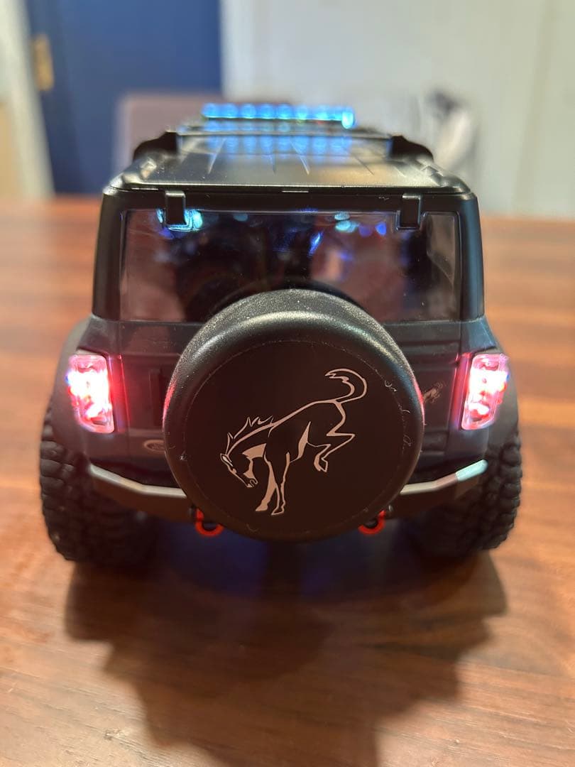Traxxas trx4m フォードBroncoグレーオフロードRCカー