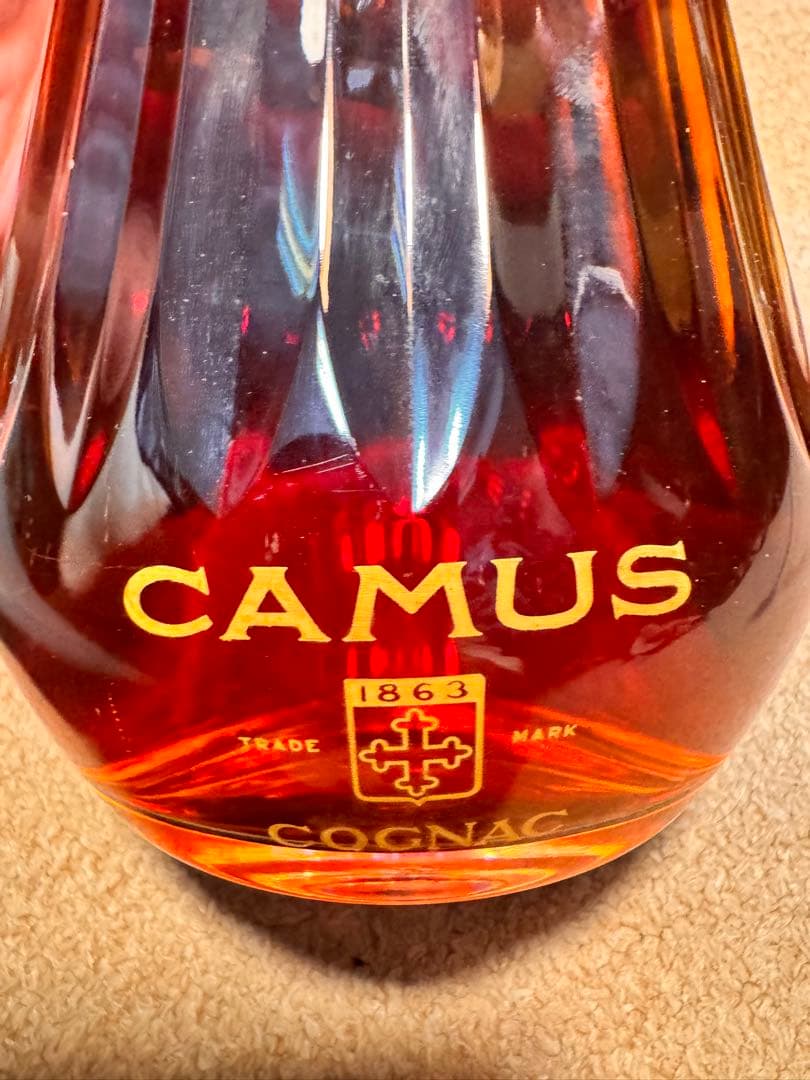 CAMUS コニャック 1863年製 クリスタルボトル
