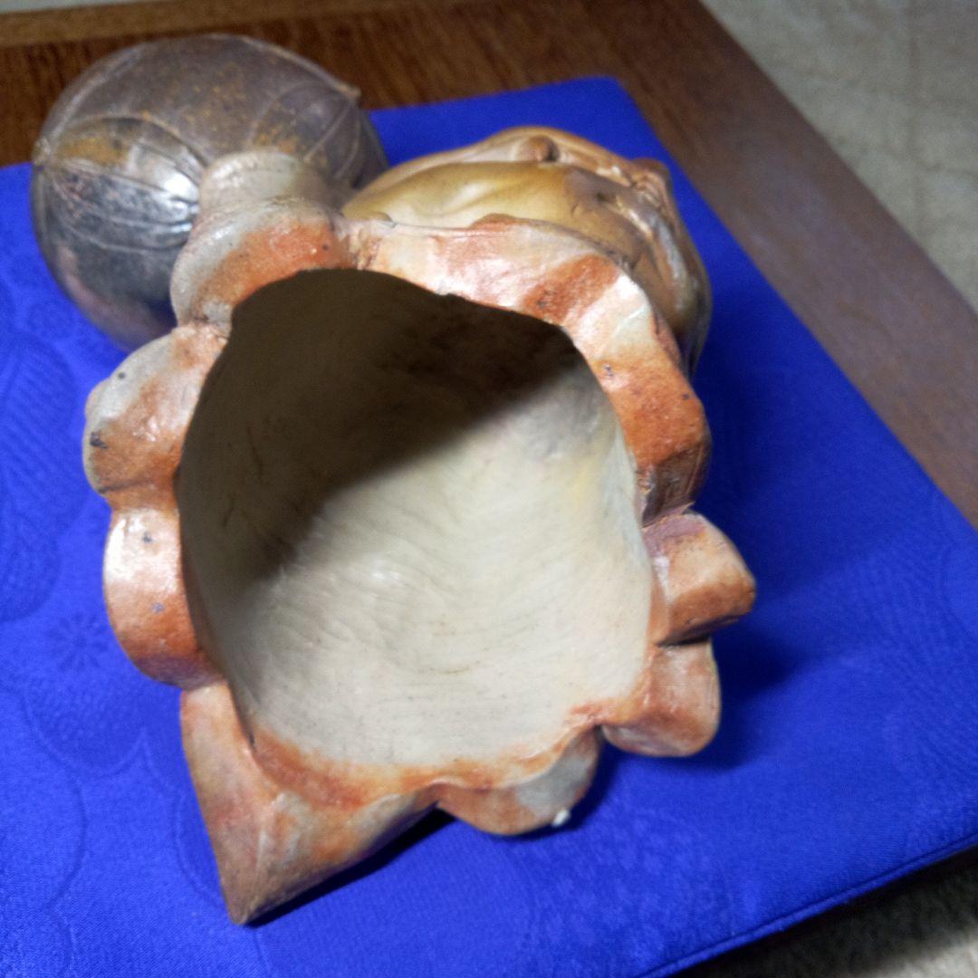 備前天杯唐獅子香呂木村友敬作