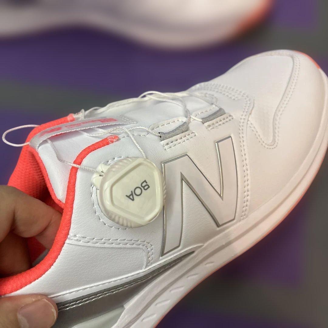 New BalanceゴルフシューズBOA 996ホワイト25cm [新品]