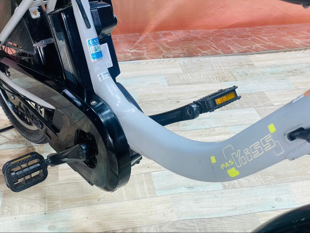 パスキス12AH⭐️激レアモデル！ヤマハ子供乗せ電動アシスト自転車Y3037