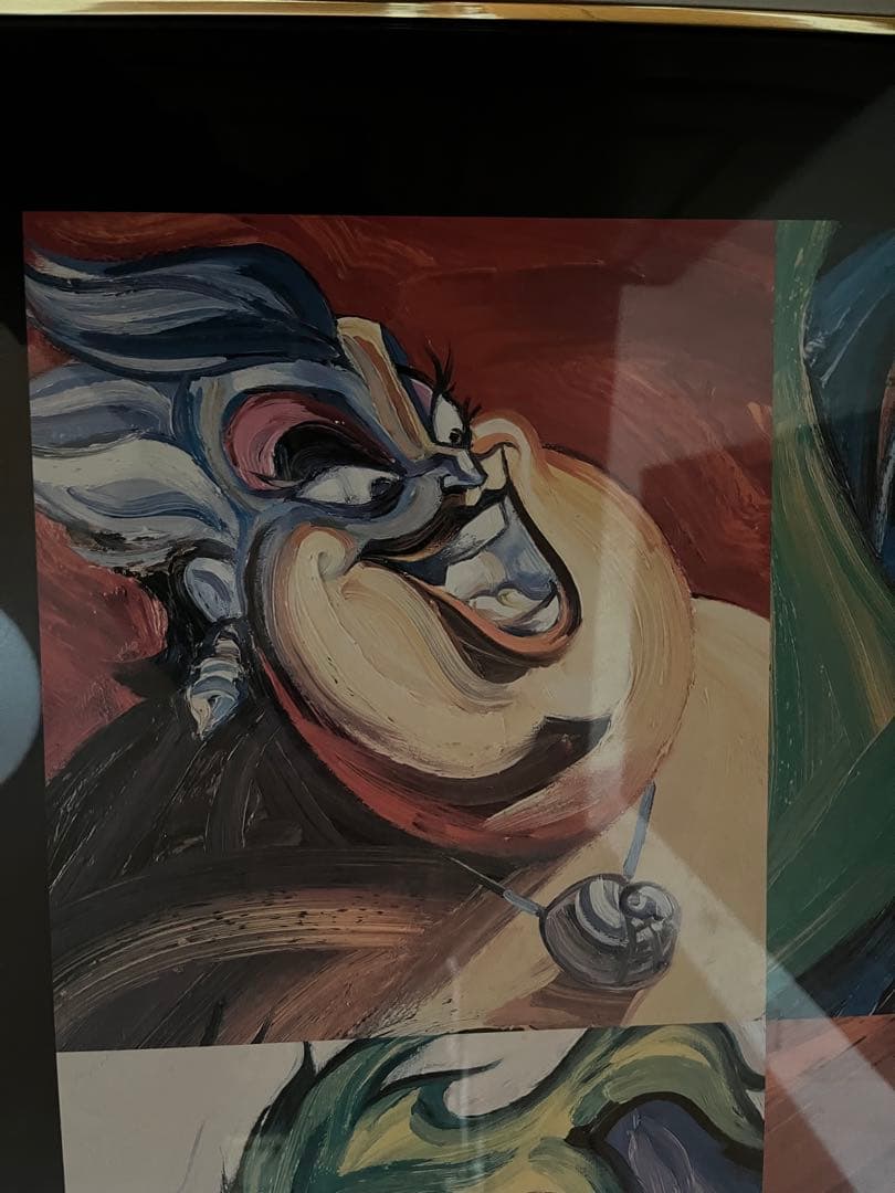 ディズニーVillains ポスター額入り