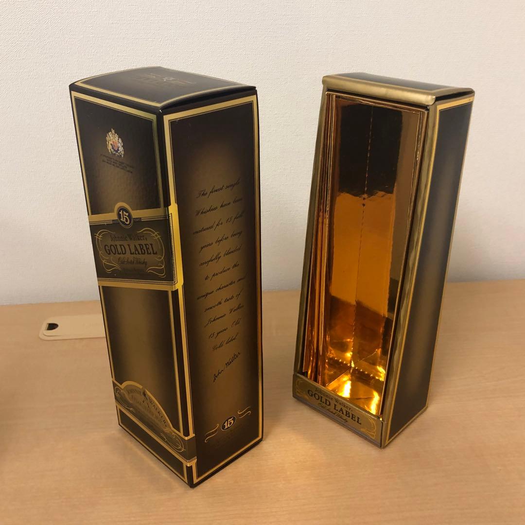 未開封☆ジョニーウォーカー ゴールドラベル 750ml 43度 古酒 ウイスキー