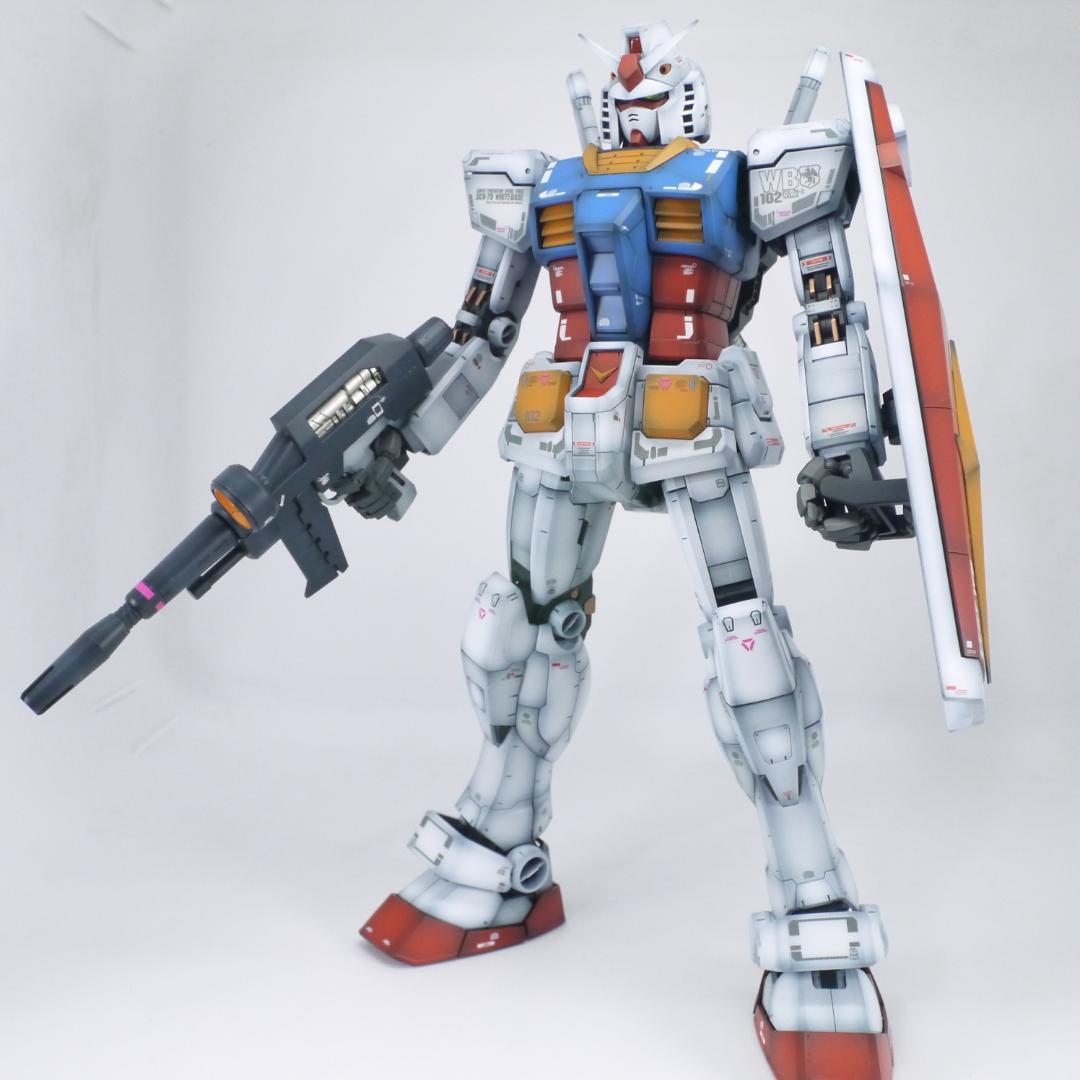 ガンプラ　MG ガンダム Ver3.0　全塗装　完成品