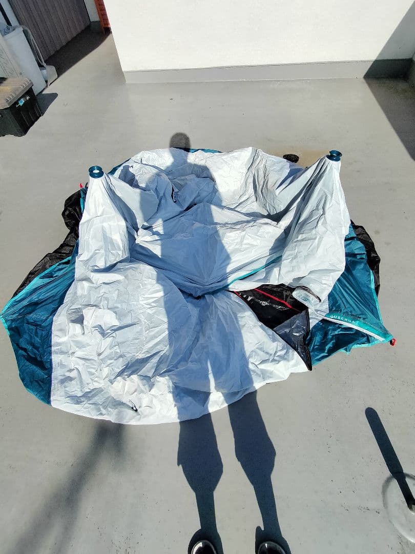 QUECHUA キャンプワンタッチテント 2 SECONDS 2人用