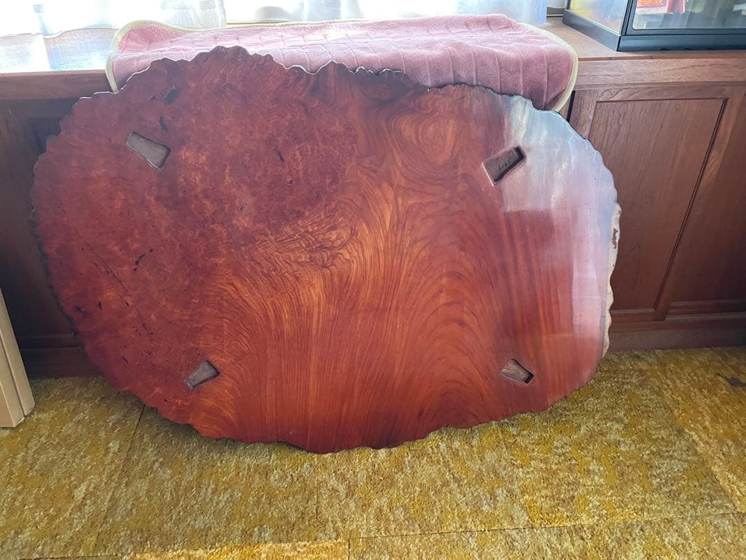 一枚板　座卓　ローテーブル　和家具