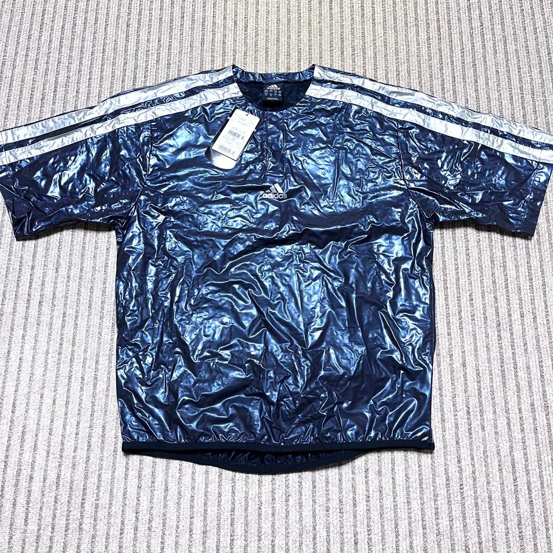 adidas 高校野球部 ピステ Vジャン ウィンドシャツ グラコン ジャンパー