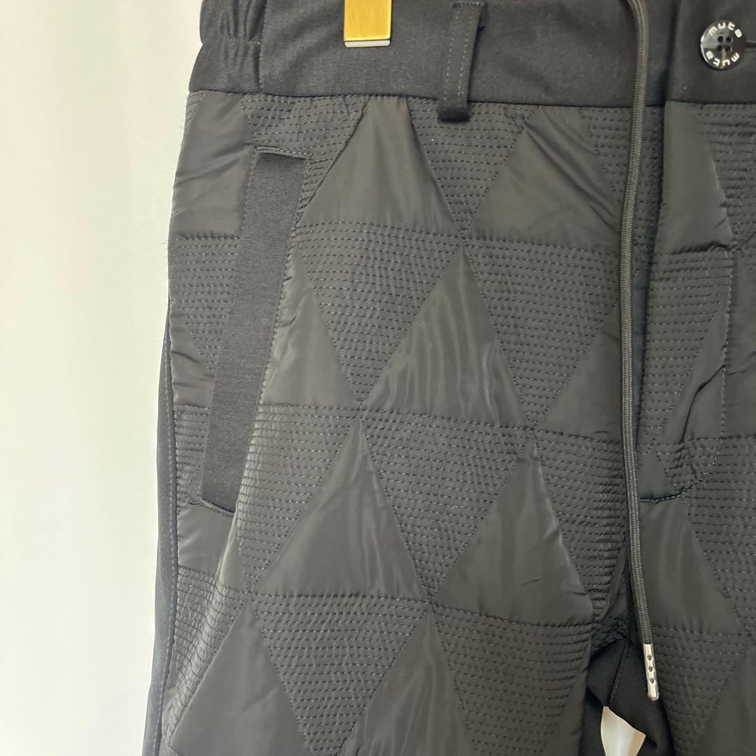 新品 muta MARINE ジオメトリックキルティングパンツ ゴルフウェア 5