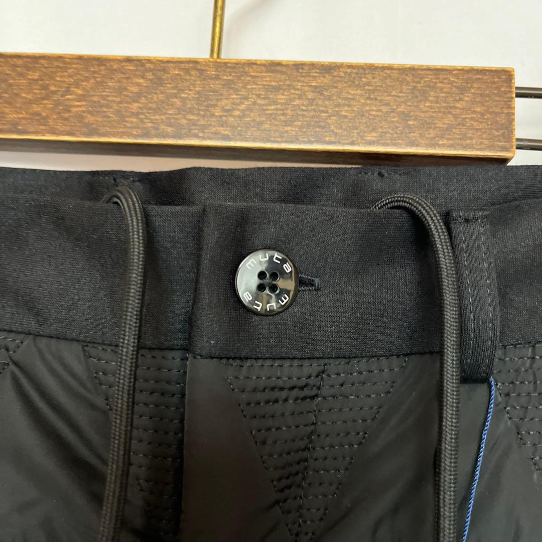 新品 muta MARINE ジオメトリックキルティングパンツ ゴルフウェア 5