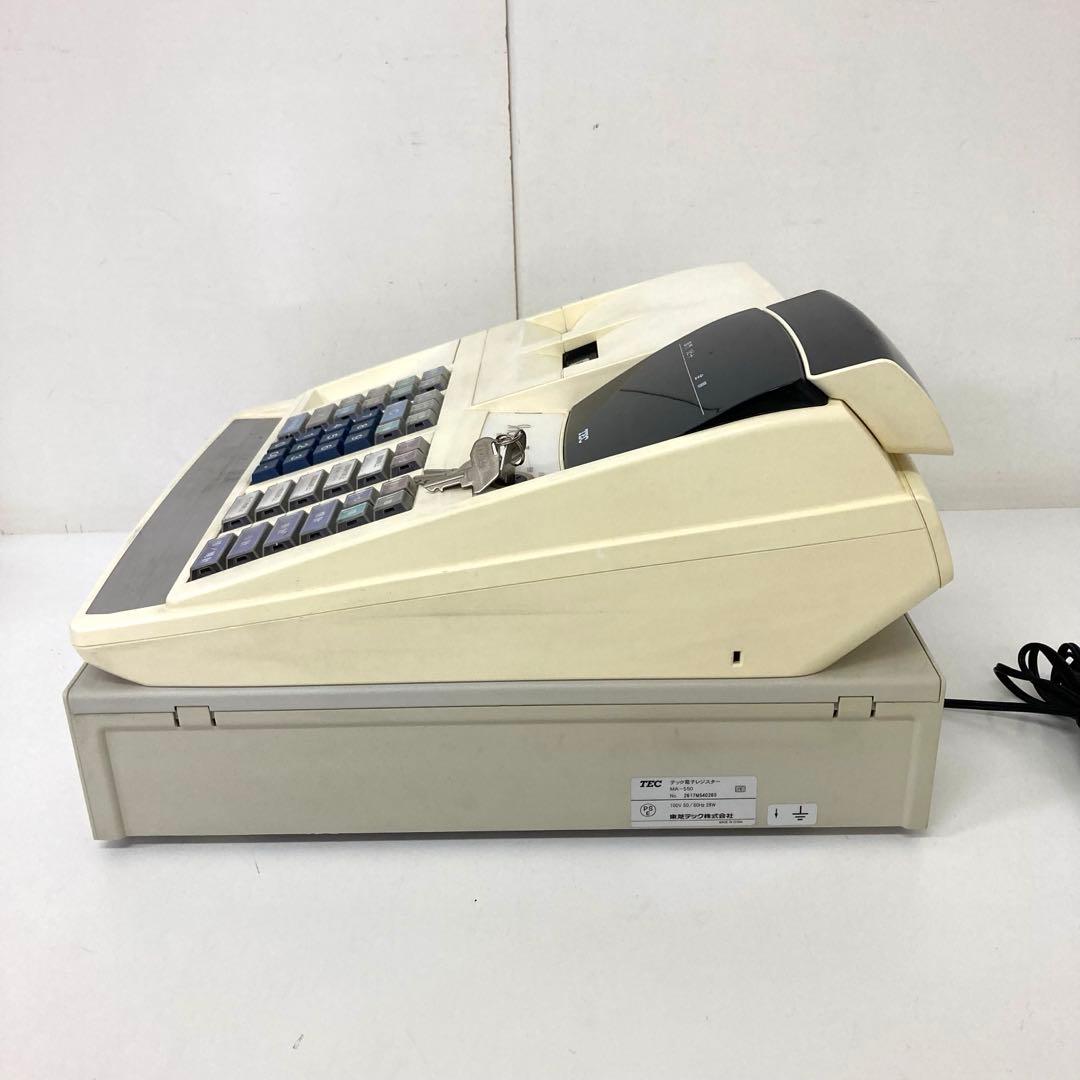 89-A TEC 電子レジスター MA-550 ジャンク