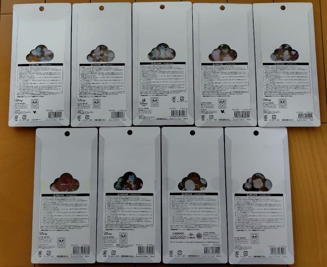 キャラクター プチドロップステッカー セット