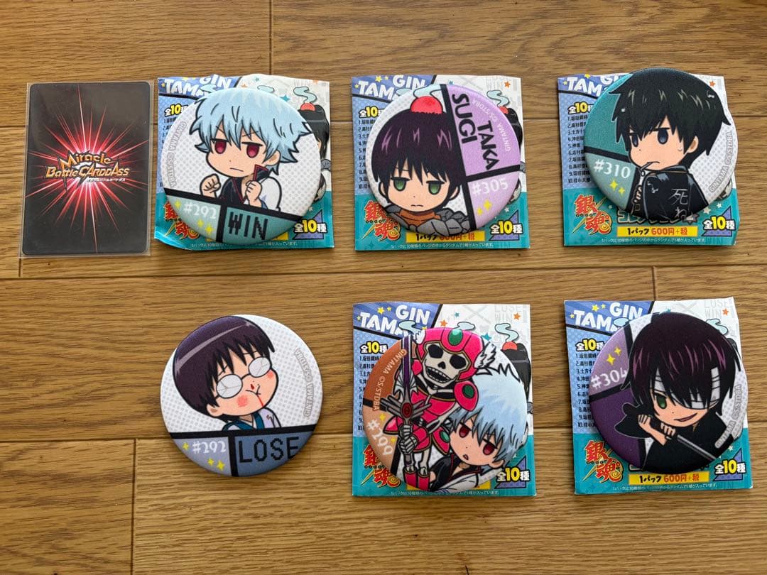 d*2様 銀魂　缶バッジ