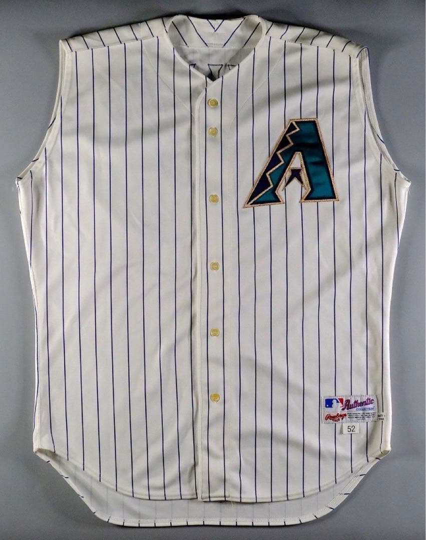 通算216勝！カート・シリング 00年実使用 直筆サインジャージ（ユニフォーム）