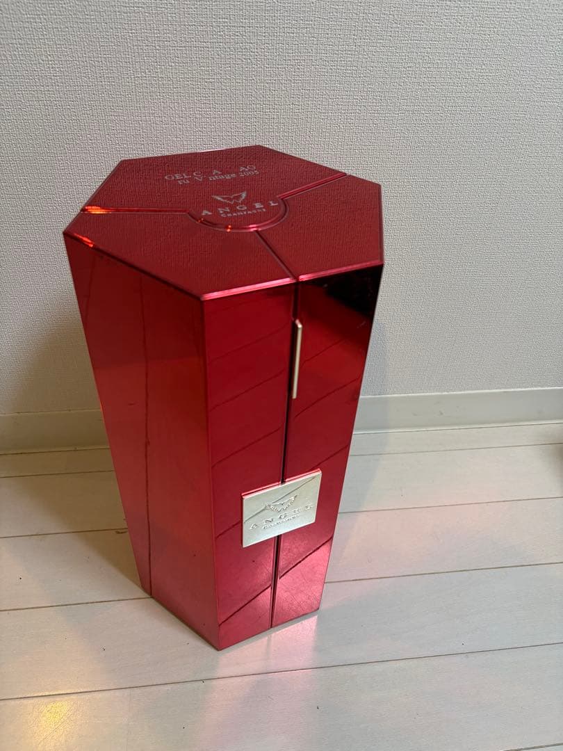ANGEL CHAMPAGNE Vintage 2005 RED 空瓶空箱