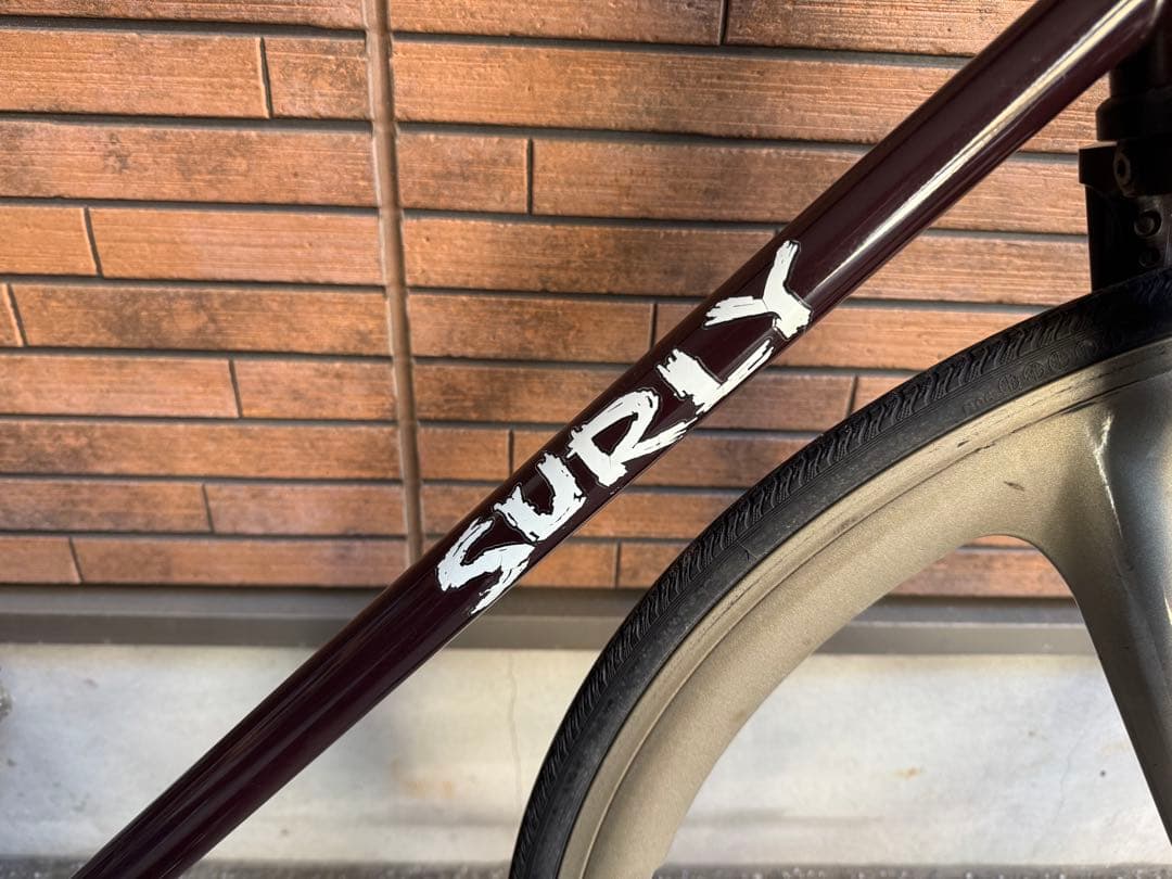 Surly steamroller ピストバイク
