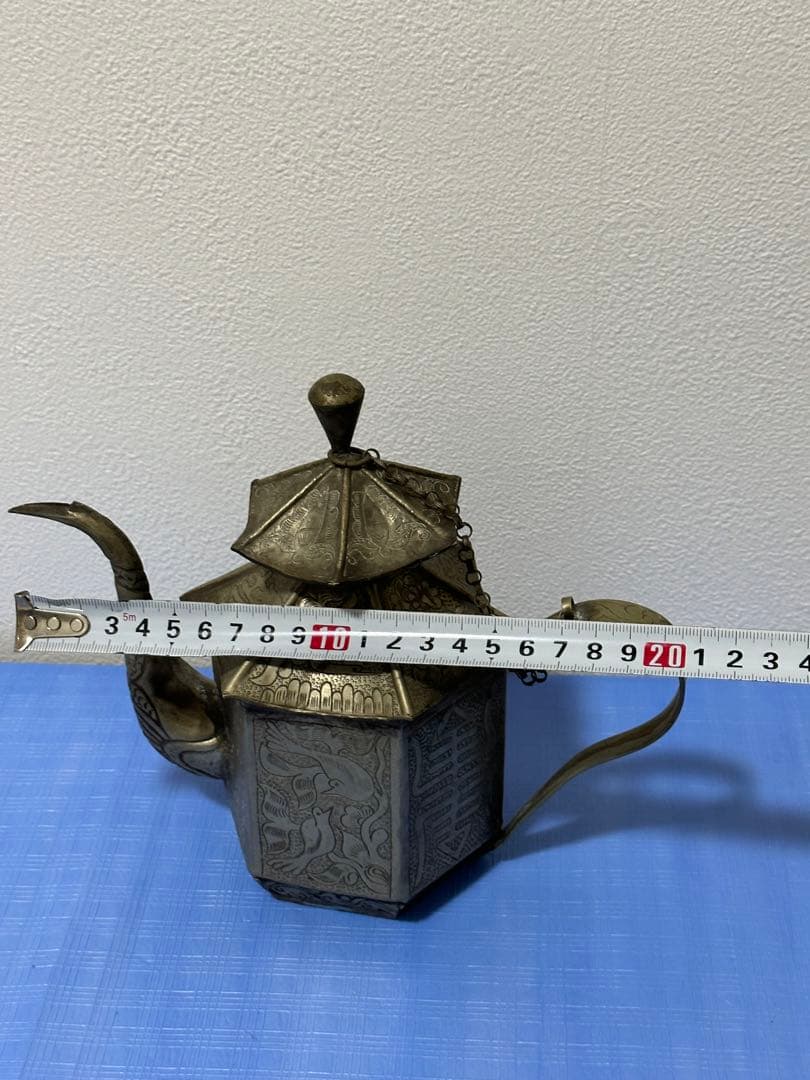 中国清時代 金属製水注