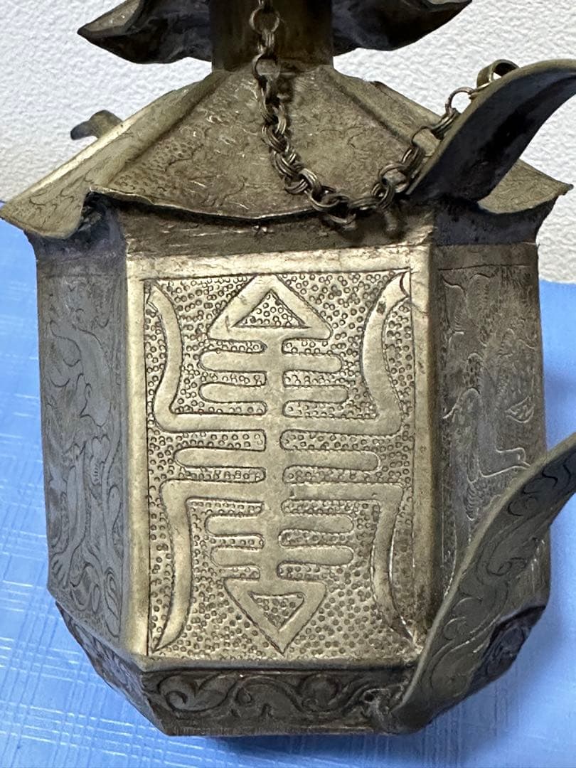 中国清時代 金属製水注