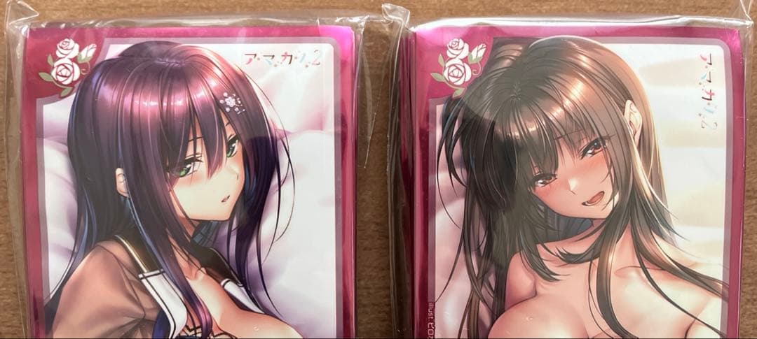 C104 アマカノ2＋プレイマット×3枚＋オマケでアマカノスリーブ×2個