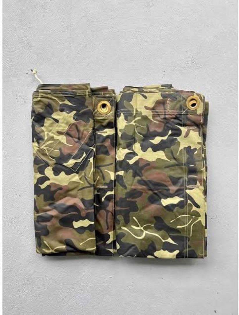 ルーマニア軍幕　デッド 希少 リーフカモ デットストック M47 2枚セット