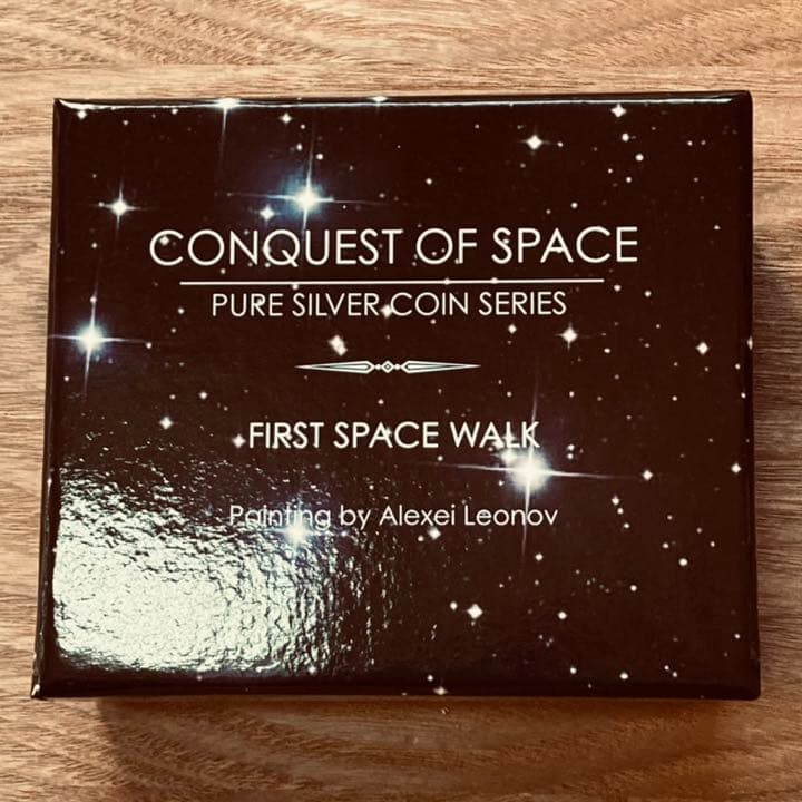 （レア！アンティーク！）コンクエストオブスペース　1オンス　カラー純銀バー